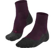 Falke TK5 Wool Short Trekking Socks Women, violetti/harmaa EU 37-38 2022 Villasukat