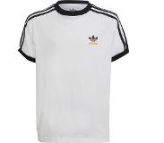 Adidas Adicolor 3 Stripes Short Sleeve T-shirt Valkoinen 13-14 Years Poika