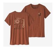 Patagonia - Women's Cap Cool Daily Graphic Shirt - Tekninen paita XL, ruskea