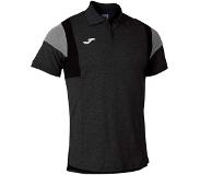 Joma Confort Iii Short Sleeve Polo Musta 4-5 Years Poika