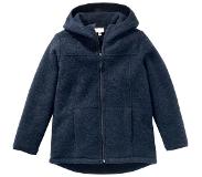 Hessnatur - Kid's Wool Fleece Merino Jacket - Villatakki 134/140, sininen