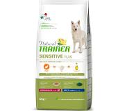 NATURAL TRAINER Kuivaruoka koirille kaninlihalla Natural Trainer Sensitive Plus keskikokoisille ja suurikokoisille koirille, 12 kg