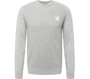 Hugo Boss Mixed-structure cotton-cashmere sweater with woven label