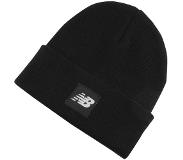 New Balance Cuffed Flying Logo Beanie Musta Mies