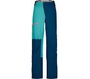 Ortovox - Women's 3L Ortler Pants - Retkeilyhousut M, sininen