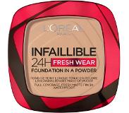 L'Oréal Infaillible 24H Fresh Wear Powder Foundation, 120 Vanilla