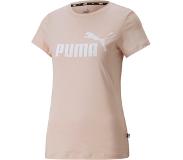 Puma Essentials Logo T-shirt Beige XS Nainen