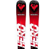 Rossignol Alpine Skis JR Hero 100-140 + X KID 4 GW B76 22/23, Nuorten laskettelusukset