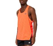 New Balance Q Speed Jacquard Sleeveless T-shirt Oranssi M Mies