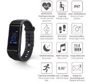 Hama "Fit Track 3900" - black - activity tracker with bracelet - black - black