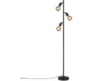 Briloner Kugle lattiavalaisin 3xE27 149cm musta/puu