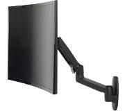 Ergotron LX - mounting kit - for LCD-näyttö - matte Musta
