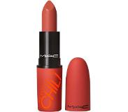 MAC Powder Kiss Lipstick Devoted To Chili-Wn