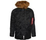 Alpha industries N-3b Vf59 Coat Musta 2XL Mies