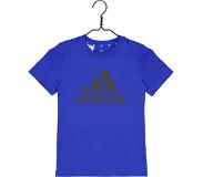 Adidas Essentials Short Sleeve T-shirt Sininen 6-7 Years Poika