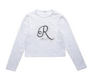 Replay Sg7140.052.22973 Junior Long Sleeve T-shirt Valkoinen 8 Years Tyttö