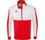 Erima Six Wings Worker Full Zip Sweatshirt Punainen 116 cm Poika