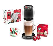 DeLonghi Nescafe Dolce Gusto Genio S kapselikeitin + Starbucks Holiday lahjapakkaus