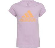 Adidas Essentials Short Sleeve T-shirt Violetti 13-14 Years