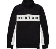 Burton Lowball 1/4 Zip Neulepaita true black Koko XL