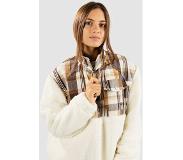 Coal Tolmie Peak Fleece Jacket brown plaid tofu Koko XS