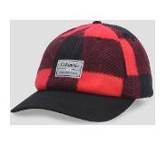 Columbia Csc II Fleece Ball Cap mountain red check print Koko Uni