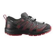 Salomon Xa Pro V8 Cswp Hiking Shoes Junior Musta EU 39