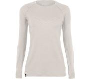Salewa Pure Logo Alpine Merion Responsive Long Sleeve T-shirt Valkoinen M Nainen