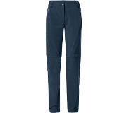 Vaude - Women's Farley Stretch Zip Off T-Zip Pants II - Trekkinghousut 46 - Regular, sininen