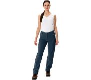 Vaude - Women's Farley Stretch Capri T-Zip Pants III - Zip-off housut 46 - Regular, sininen