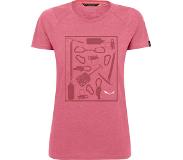 Salewa Pure Box Dry Short Sleeve T-shirt Pinkki XS Nainen