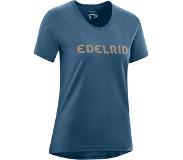 Edelrid Corporate Short Sleeve T-shirt Sininen XL Nainen