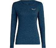 Salewa Puez Melange Dryton Long Sleeve T-shirt Sininen DE 38 Nainen