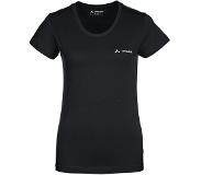 Vaude - Women's Brand Shirt - T-paidat 42, musta