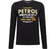 Petrol Industries M-3020-tlr650 Long Sleeve T-shirt Musta S Mies