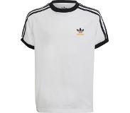 Adidas Adicolor 3 Stripes Short Sleeve T-shirt Valkoinen 10-11 years Poika