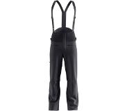 Salomon - Brilliant Suspenders - Hiihto- ja lasketteluhousut S - Long, harmaa/musta
