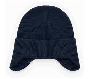 Ecoalf Wool Ear Flaps Beanie Sininen Mies