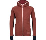 Stoic - Kid's Merino260 StadjanSt. Jacket w. Hood - Merinovillahuppari 176, punainen