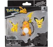 Pokémon Select Evolution Pikachu Figuurit, Keltainen