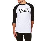 Vans Classic Long Sleeve T-Shirt white / black Koko XL