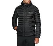 Rab - Microlight Alpine Jacket - Untuvatakki S, musta/harmaa