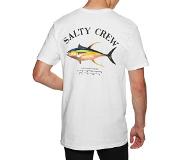 Salty Crew Ahi Mount Short Sleeve T-shirt Valkoinen L Mies