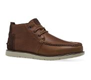 Toms Navi Moc Chukka Shoes wr brshwd brown leather Koko 9.0 US