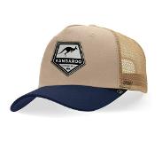 Hanukeii Trucker Cap Kangaroo Beige,Musta Mies