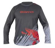 Korum Snapper Squad Long Sleeve T-shirt Harmaa M Mies