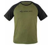 Korum Dri-active Short Sleeve T-shirt Vihreä S Mies