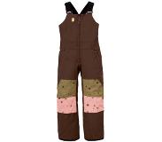 Namuk - Kid's Corbet Snow Bib Pants - Hiihto- ja lasketteluhousut 152, ruskea