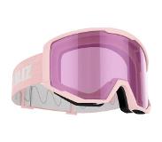 Bliz Spark Ski Goggles Pinkki Smoke With Pink Multicoating/CAT3