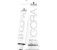 Schwarzkopf Hiusvärit Igora Royal Absolutes Silverwhite Tonal Refiners Kalkkikiven harmaa 60 ml
